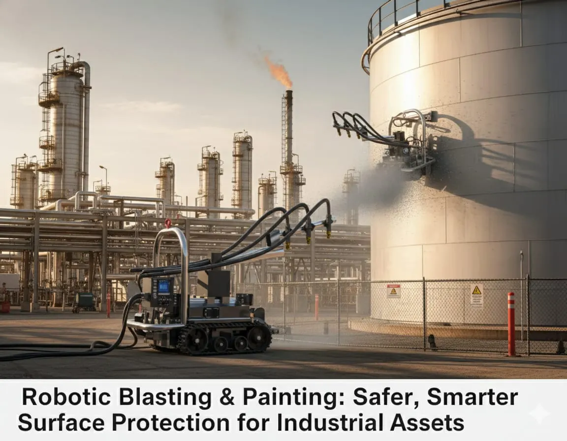 Robotic Blasting & Painting Safer, Smarter Surface Protection for Industrial Assets