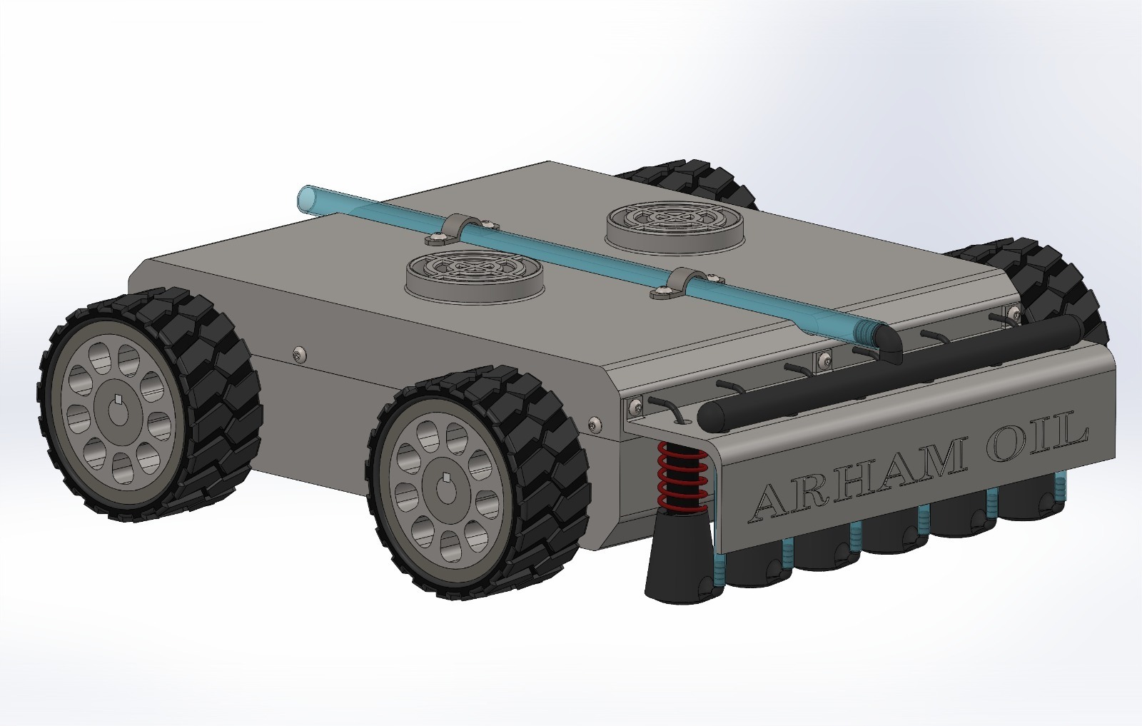Arham Oil wheeled robot